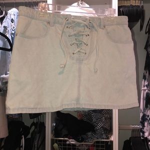 Denim skirt